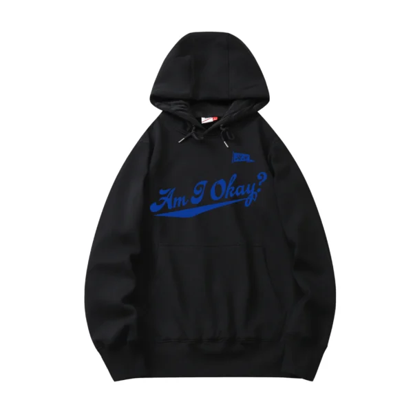 Am I Okay? Hoodie – Black