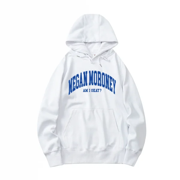 Am I Okay? Tour Hoodie – White