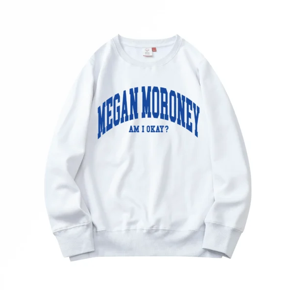 Am I Okay? Tour Sweatshirt – White